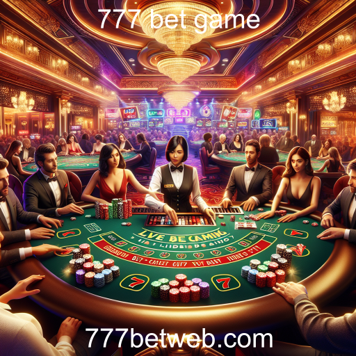 A Experiência dos Jogos Ao Vivo no 777 Bet Game